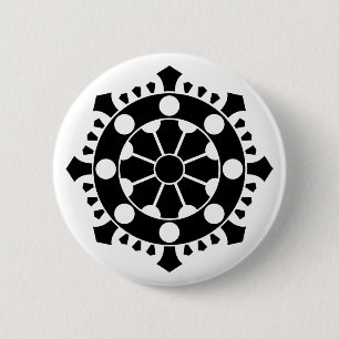 Dainichirinpo 6 Cm Round Badge