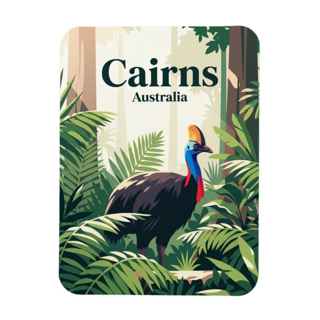 Daintree Rainforest Australia Magnet (Vertical)