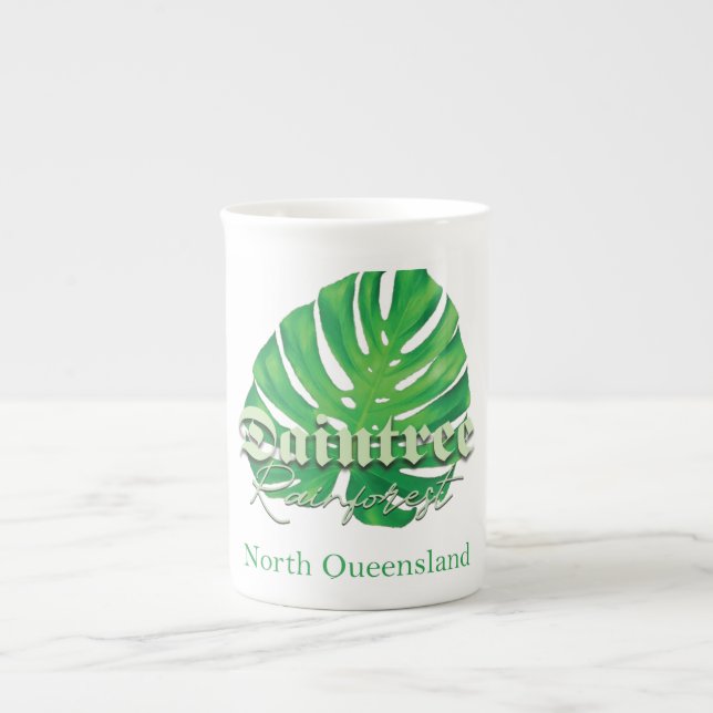 Daintree Rainforest Bone China Mug (Front)