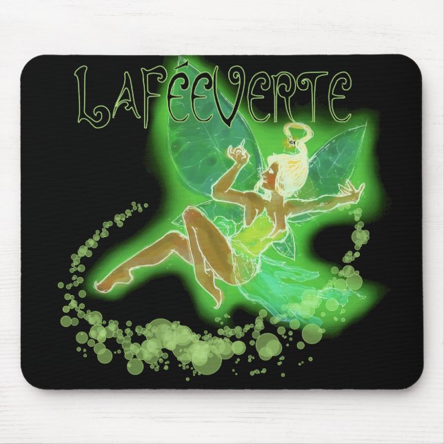 Dainty Absinthe La Fee Verte II Mouse Pad (Front)