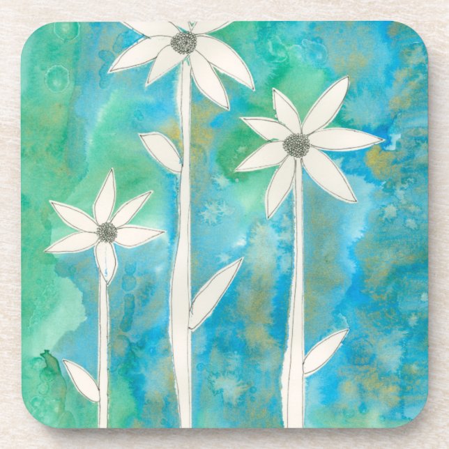 Dainty Daisies I Coaster (Front)