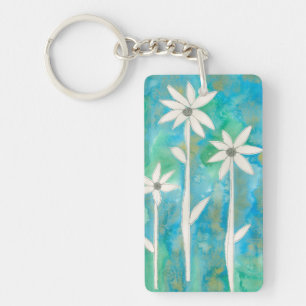 Dainty Daisies I Key Ring