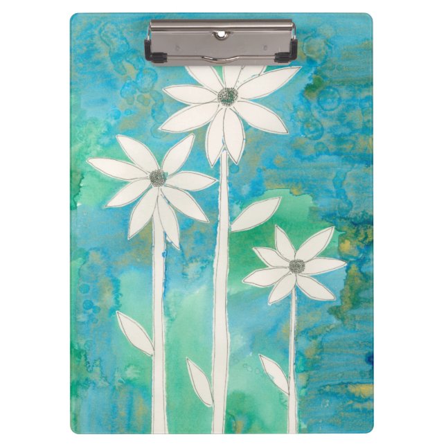 Dainty Daisies II Clipboard (Front)