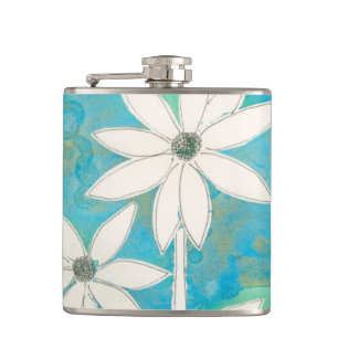 Dainty Daisies II Hip Flask
