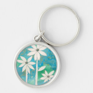 Dainty Daisies II Key Ring