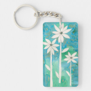 Dainty Daisies II Key Ring