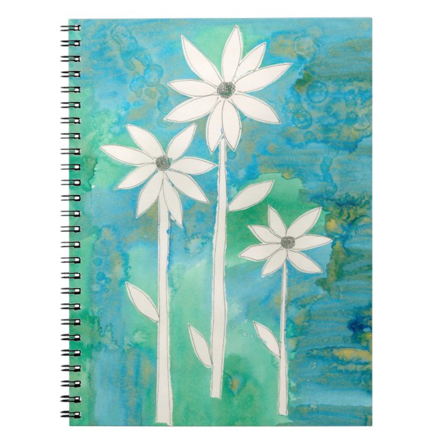 Dainty Daisies II Notebook (Front)