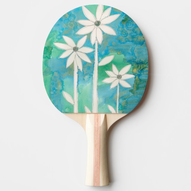 Dainty Daisies II Ping Pong Paddle (Front)