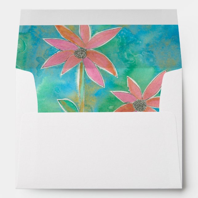 Dainty Daisies III Envelope (Back (Bottom))