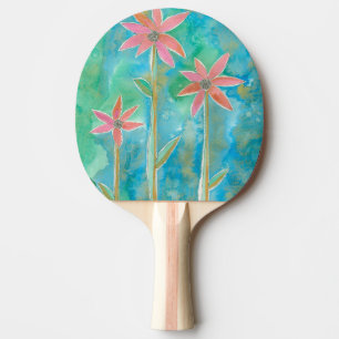 Dainty Daisies III Ping Pong Paddle