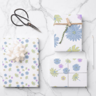 Dainty Daisies Wrapping Paper Sheet