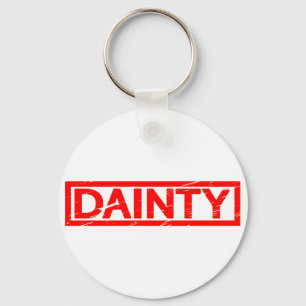 Dainty Stamp Key Ring