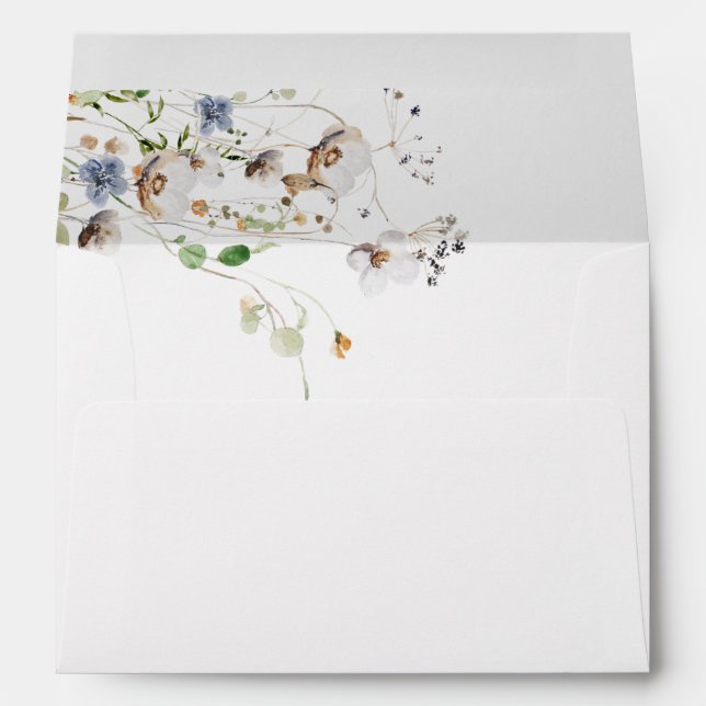 Dainty Wildflower Envelope (Back (Bottom))