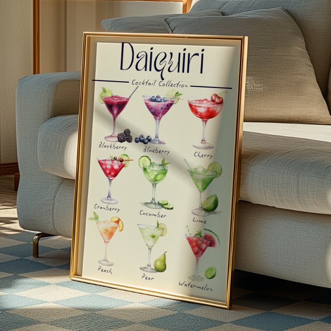 Daiquiri Print | Trendy Wall Art (Creator Uploaded)