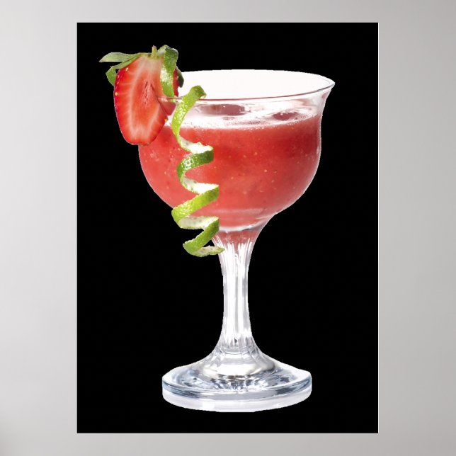 Daiquiri Strawberry POSTER Print (Front)