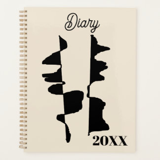 Dairy "Abstract Dual Face" Planner