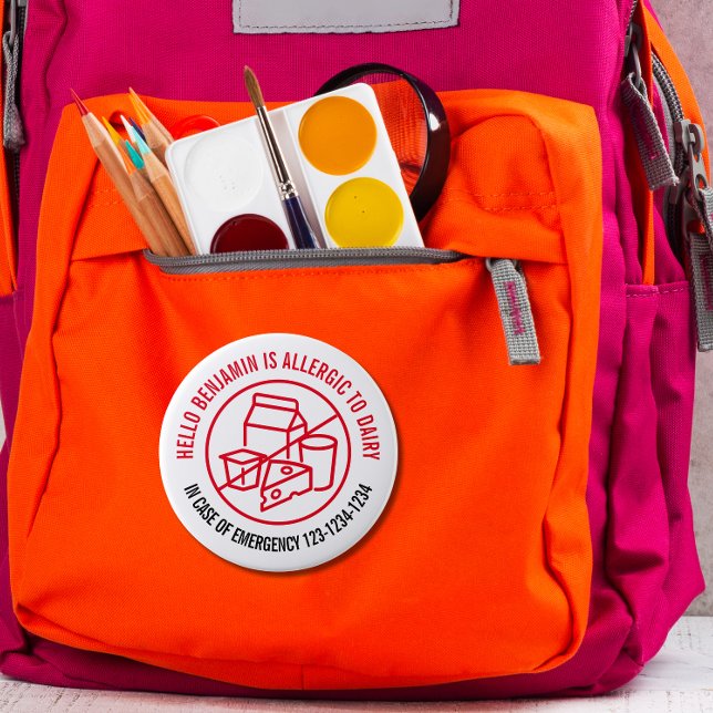 Dairy Allergy Badge  (Creator Uploaded)