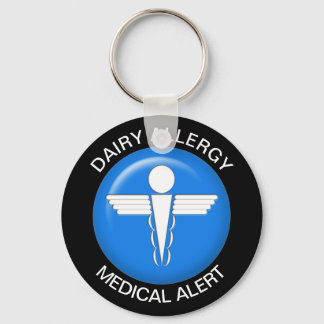 Dairy Allergy Keychain
