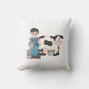 Dairy Cow Boy Cushion