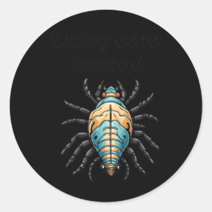 Dairy Cow Isopod Sticker