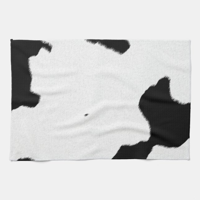 Dairy Cow Skin Tea Towel (Horizontal)