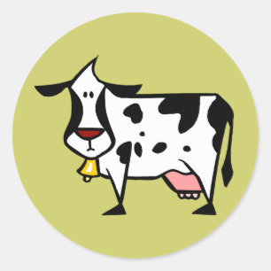 Dairy Cow Stickers