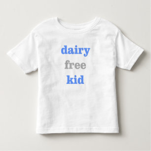 Dairy Free Kid in Baby Blue Toddler T-Shirt