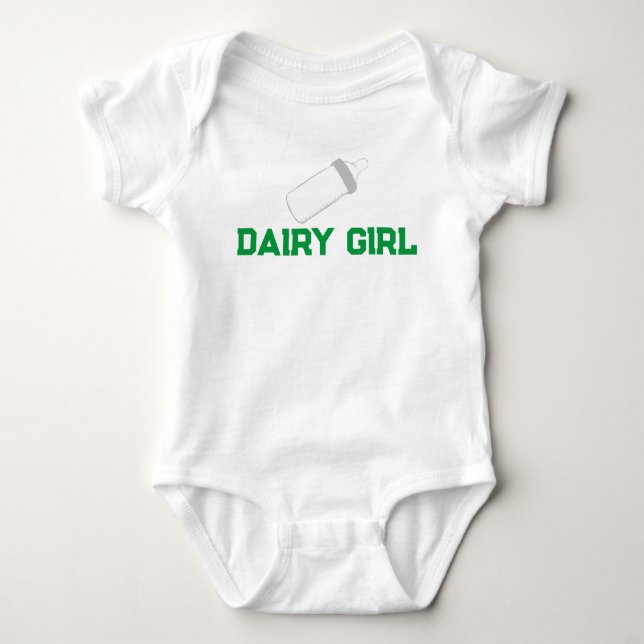 “Dairy Girl” bodysuit  (Front)