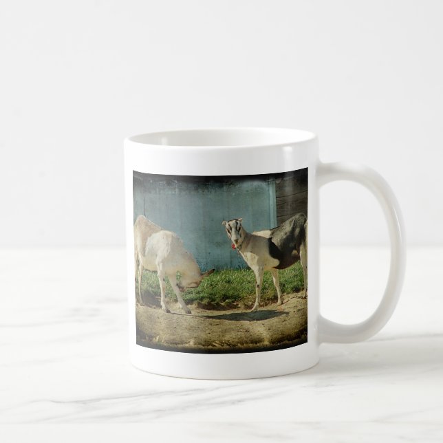 Dairy Goats Coffee Mug (Right)