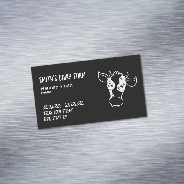 Dairy Milk Farm Business Card (In Situ)
