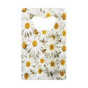 Daises Bottle Opener Credit Card Size