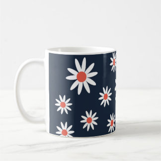 Daises Flower Coffee Mug