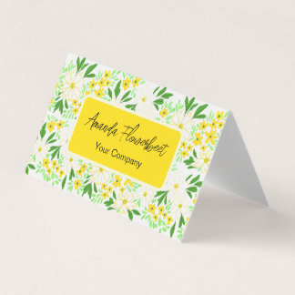 Daisies and buttercups Business Card