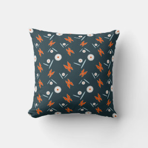 Daisies and Butterflies Cushion