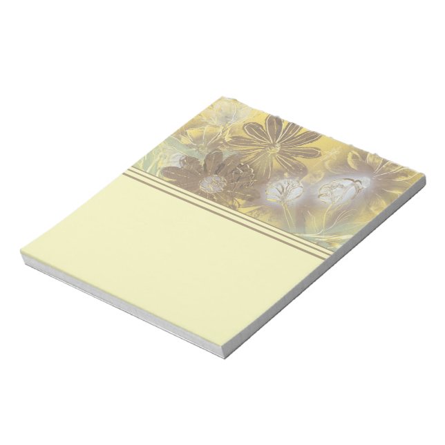 Daisies and Dandelions Notepad (Rotated)