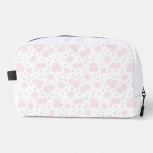 Daisies and Dots - Pastel Pink, Yellow and Purple Dopp Kit