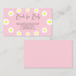 Daisies - books for baby ticket enclosure card