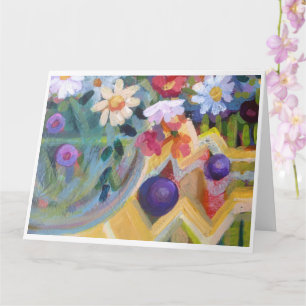 Daisies bouquet card