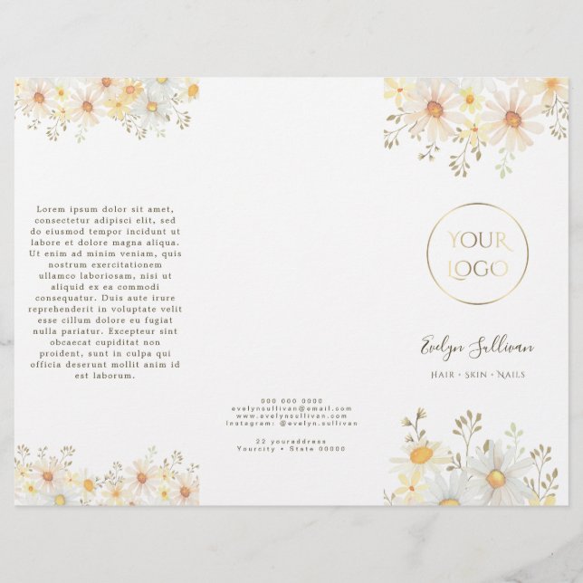 Daisies brochure (Front)