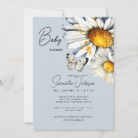 Daisies & Butterfly Baby Shower
