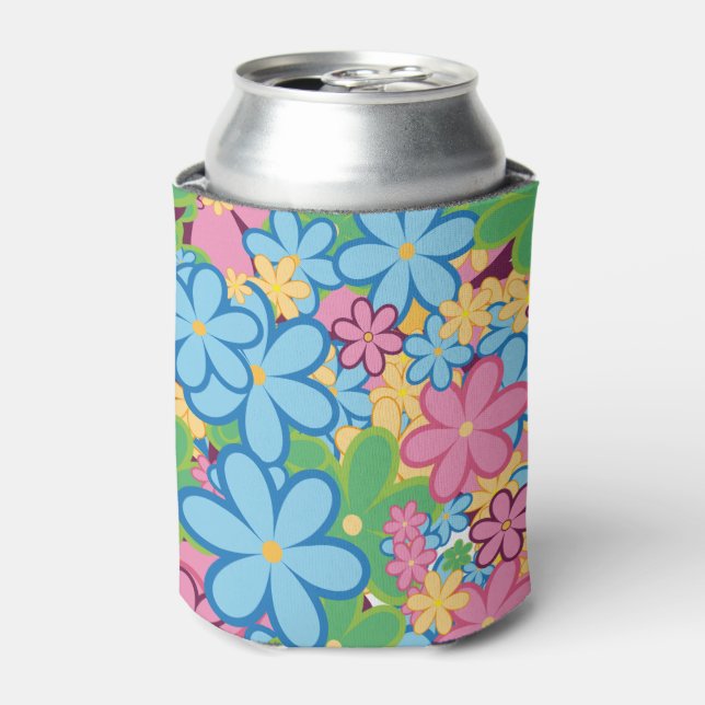 Daisies Can Cooler (Can Front)