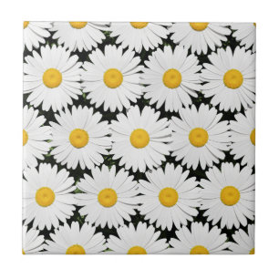Daisies Ceramic Tile