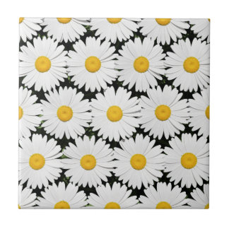 Daisies Ceramic Tile