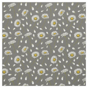 Daisies chic pattern fabric