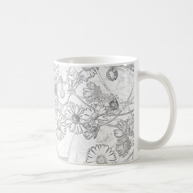 Daisies Coffee Mug (Right)