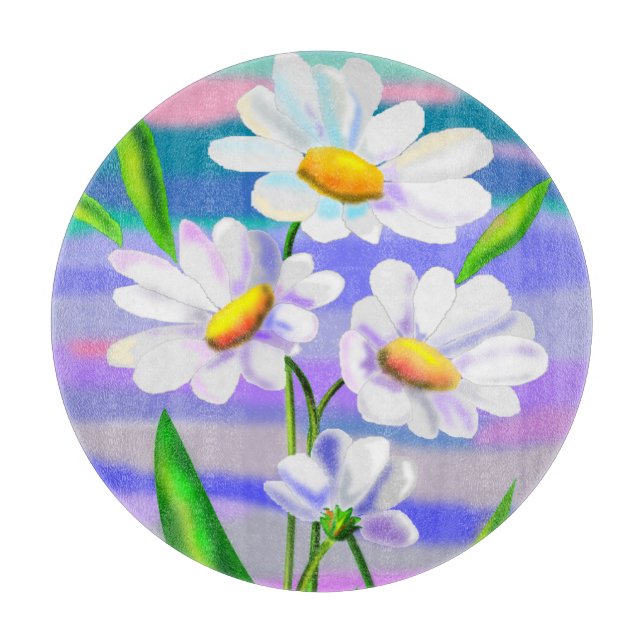 Daisies Cutting Board (Front)
