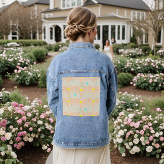 Daisies denim jacket