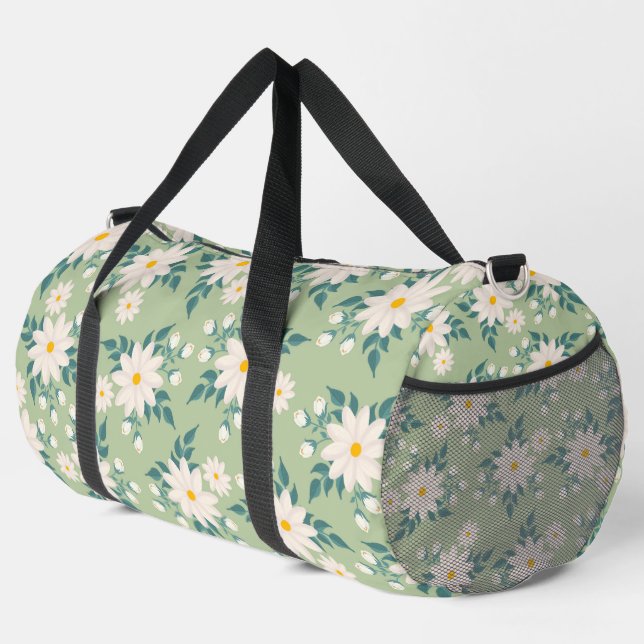 Daisies  duffle bag (Right Corner)