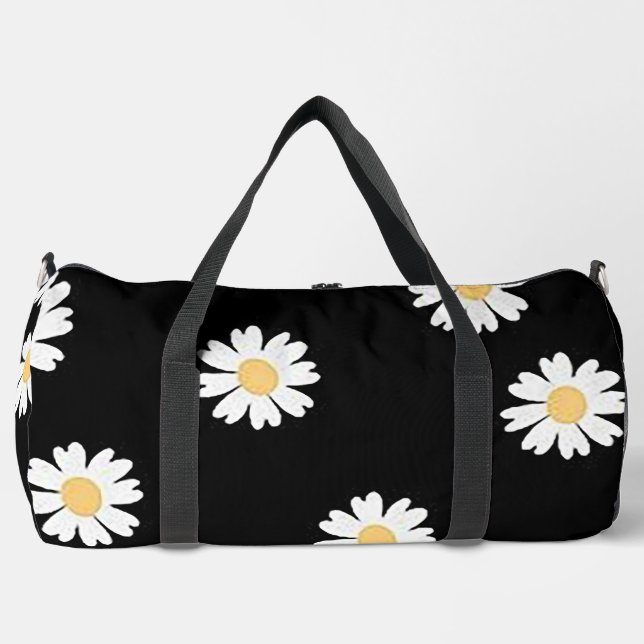 Daisies Duffle Bag (Front)