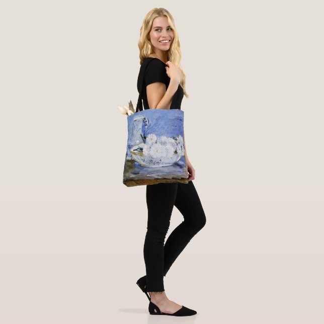 Daisies, fine art painting by Berthe Morisot Tote Bag (On Model)